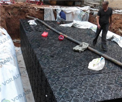 遼源職業技術學院雨水收集系統項目